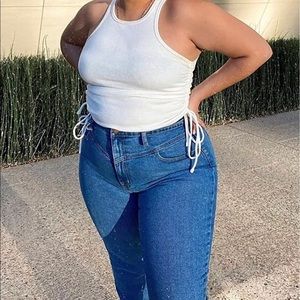 Affair of the Heart Mom Jeans